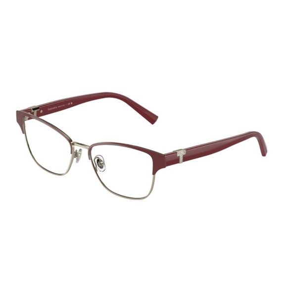 Tiffany & Co Frame TF1152B 6185 52 Fired brick Pale Gold Eyeglasses 1152B - Picture 1 of 3